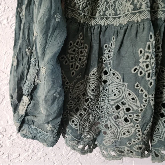 Johnny Was Leaf Top - Picture 5 of 5